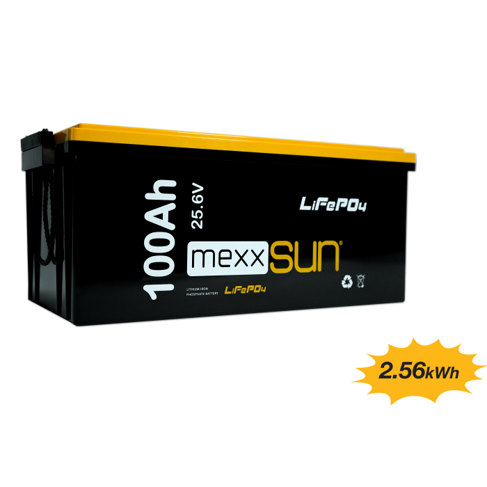 25,6V 100 Ah Lityum Akü 1 25,6V 100 Ah LiFePo4 Lityum Akü - Görsel 1