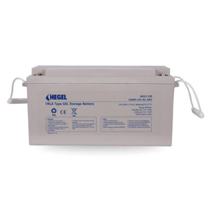 12V 150Ah Solar Jel Akü, Deep Cycle