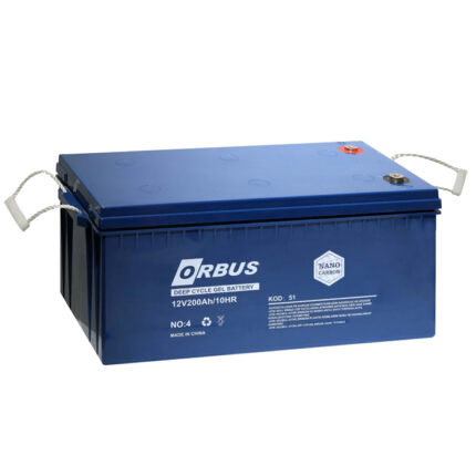 12V 200Ah Solar Jel Akü, Deep Cycle