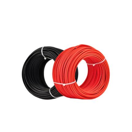 50MT Kırmızı ve 50MT Siyah 6mm Çift İzolasyonlu Bakır Solar Kablo