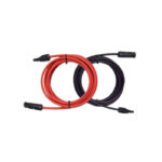 5mt Kırmızı ve 5mt Siyah 6mm Konnektörlü Çift İzolasyonlu Bakır Solar Kablo